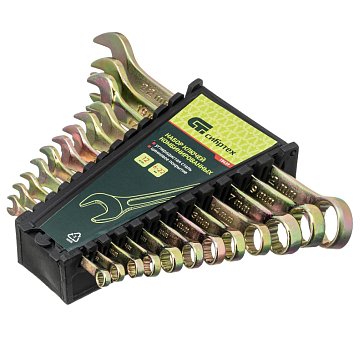 Изображение товара Набор комбинированных ключей Сибртех 15439 6-22 мм