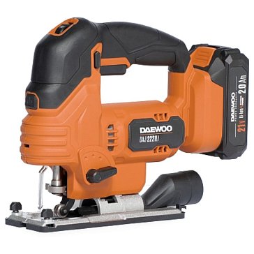 Изображение товара Аккумуляторный лобзик Daewoo DAJ 2221Li SET с маятниковым ходом, 21 В