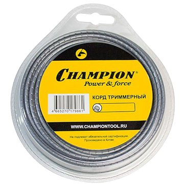 Изображение товара Корд триммерный Champion Tri-twist C7049 3.0мм 50м витой треугольник