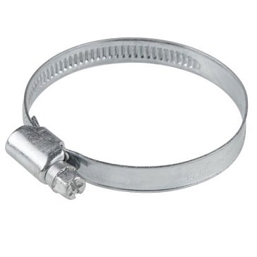 Изображение товара Хомут червячный Starfix SM-87882-25, 120-140 мм, цинк, DIN 3017 (25 шт в пакете) 