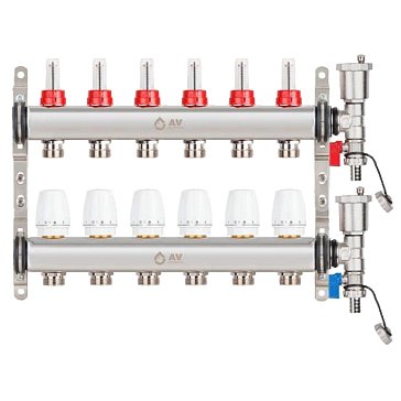Изображение товара Коллекторная группа AV Engineering AVE136 AVE13600106, 6 выходов