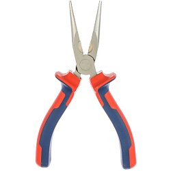 Длинногубцы КВТ Мастер 77422 (160 мм, двухкомпонентные рукоятки)
