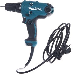 Сетевая дрель-шуруповерт Makita DF0300 + набор бит Makita B-68323