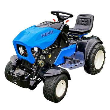Изображение товара Садовый трактор Нева МТ1-ZS GB420 15 л.с. бензиновый мощный для больших участков