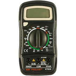 Мультиметр КВТ KT 838 PROLINE 79128, с прозвонкой цепи