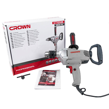 Изображение товара Строительный миксер Crown CT10148 1200 Вт профессиональный с регулятором