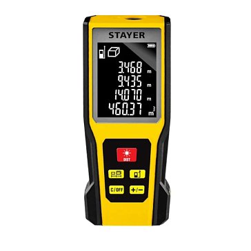 Изображение товара Лазерный дальномер Stayer Professional 34957, 60м 