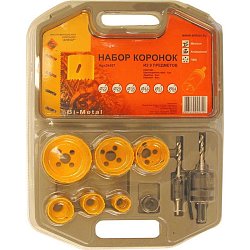 Набор коронок Энкор 24557 BiMetal