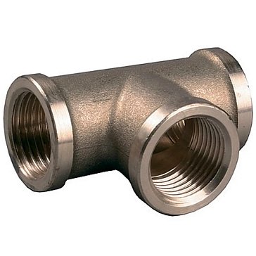 Изображение товара Тройник General Fittings 51055-3/4, латунь, г/г/г, 3/4" 