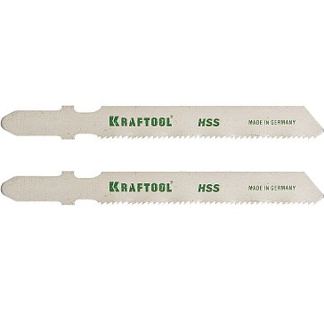 Изображение товара Полотна для электролобзика Kraftool T318A для металла 2 шт