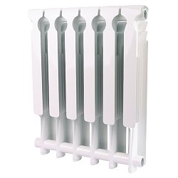 Алюминиевый боковой радиатор Rommer Optima 500, 6 секций