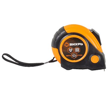 Изображение товара Рулетка Вихрь 73/11/1/6 10мх25 мм автостоп 