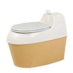 Биотуалет торфяной (компостный) Piteco 506 для загородного дома (с крышкой)