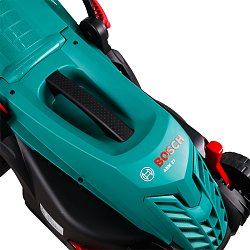 Газонокосилка электрическая садовая Bosch ARM 37 0.600.8A6.201 (жесткий тип травосборника, 37 см, двигатель 1.4 кВт)
