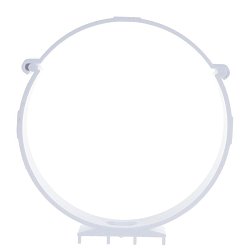 Держатель канала вентиляции Эра 12,5ДКП, 125 мм