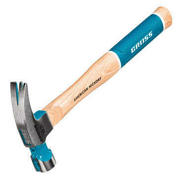 Изображение товара Молоток-гвоздодер Gross American Hickory 10417, столярный, Германия