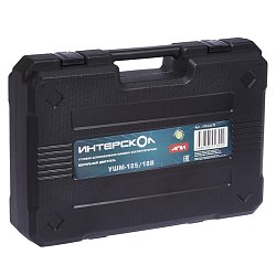 Аккумуляторная угловая шлифмашина Интерскол УШМ-125/18В (инструмент + аккумулятор + принадлежности)