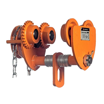 Изображение товара Тележка для тали приводная Сибталь 14280 2Тх6М