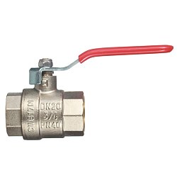 Кран шаровой Valtec BASE ВР-ВР 3/4" стальная рукоятка VT.214.N.05