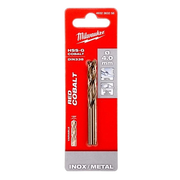 Изображение товара Сверло по металлу Milwaukee 4932363258 4 мм 2 шт высокое качество