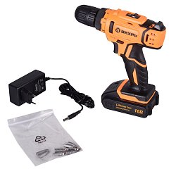 Аккумуляторная дрель-шуруповерт Вихрь ДА-18Л-2 72/14/16