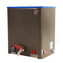 Электрический наливной водонагреватель Элвин ЭВБО 20/1,25-2 с душем, антик бронза