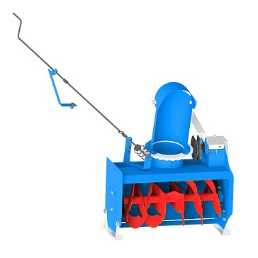 Изображение товара Снегоуборочная приставка Пахарь СП-60 с дистанционным поворотом жёлоба