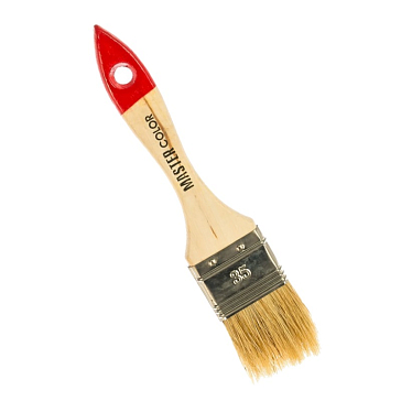 Изображение товара Кисть флейцевая Master Color 35 мм натуральная щетина дерево