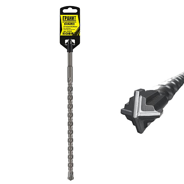 Изображение товара Бур Гранит 414310 SDS-Plus 14x310 мм для бетона кирпича