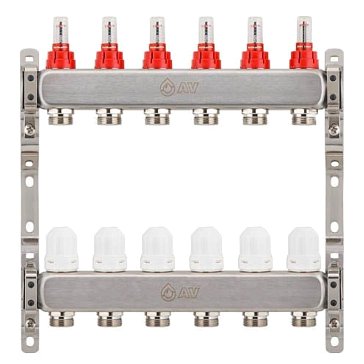 Изображение товара Коллекторная группа AV Engineering AVE136 AVE13600106K, 6 вых. 