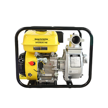 Изображение товара Мотопомпа Snirrex бензиновая 50ZB26-4Q для чистой воды