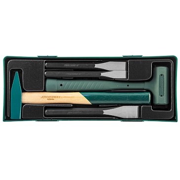 Изображение товара Набор молотков и зубил Jonnesway AG010026SP на 5 предметов