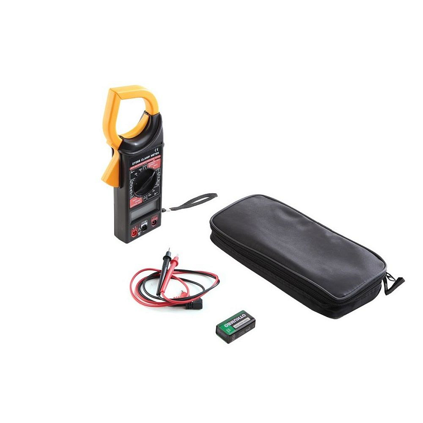 Цифровые клещи DT 266, постоянное напряжение: 1000 В, сопротивление: 0.02 МОм