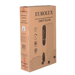 Масляный радиатор Eurolux ОМПТ-EU-9Н 67/3/19 (9 секций, защита от перегрева, термостат, механическое управление)