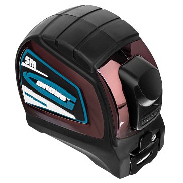 Изображение товара Рулетка Gross "Doppelhaken" 31124, 5 м x 25 мм, двухсторонний зацеп, нейлон, двуст. шкала, автоматич.