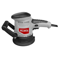 Эксцентриковая шлифовальная машина Ресанта ЭШМ-125Э 75/6/2 (13000 оборотов/мин, напряжение 220 V, опорная тарелка 125 мм)