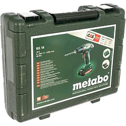 Аккумуляторная дрель-шуруповерт Metabo BS 18 602207550 (напряжение 18 V)