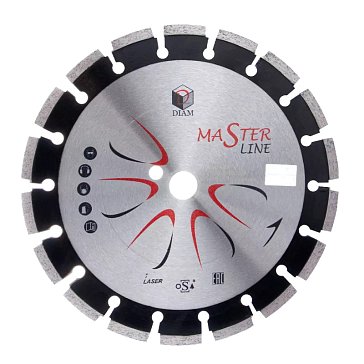 Изображение товара Алмазный отрезной круг по асфальту Diam Master Line 000527, 300*2,8*10*25,4