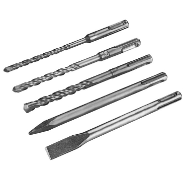 Изображение товара Набор буров по бетону Deko DS05-1 063-4124, SDS+, 5 шт.