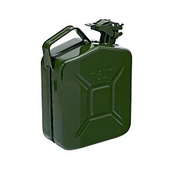 Канистра для ГСМ Stels 53143, металлическая, 5 литров