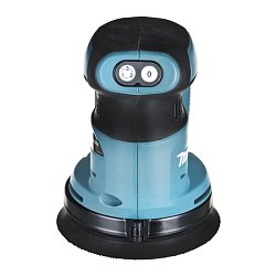 Аккумуляторная эксцентриковая шлифмашина Makita DBO180Z (Li-ion 18 В, амплитуда колебаний 2,8 мм, пылесборник, без АКБ и ЗУ)