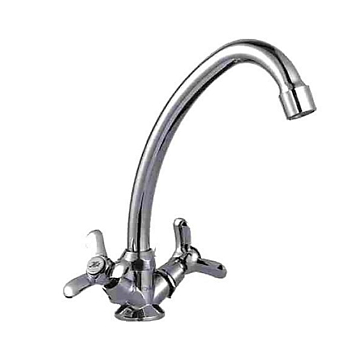 Изображение товара Смеситель для кухни D-Lin D151810 (2 ручки)