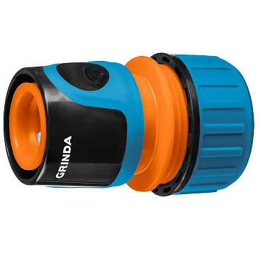 Изображение товара Быстросъёмный соединитель Grinda PROLine TC-12 1/2" пластиковый с покрытием TPR