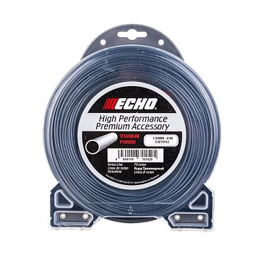 Изображение товара Леска для триммера Echo С2070152 круглая 2,5 мм 81 м черная