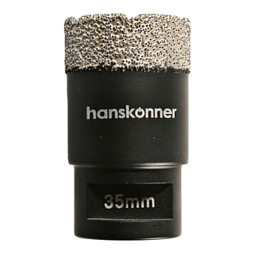 Изображение товара Коронка алмазная Hanskonner TilePro H1055-10-35 для УШМ 35 мм