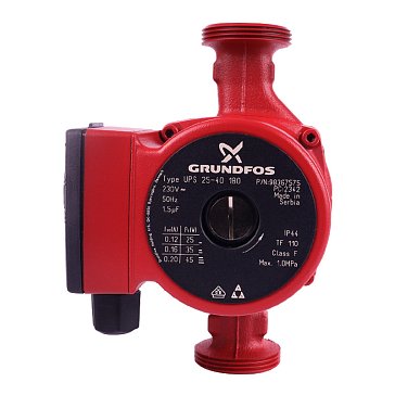 Изображение товара Циркуляционный насос Grundfos UPS 25-40/180 для отопления