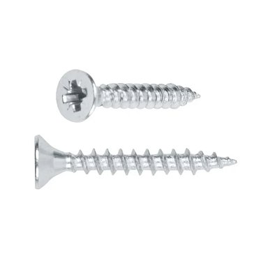 Изображение товара Шуруп универсальный Starfix SMZ1-42590-100, 2.5х10 мм белый цинк (100 шт в зип-локе)