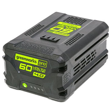 Изображение товара Аккумуляторная литий-ионная батарея Greenworks 60В 4Ач модель 2918407