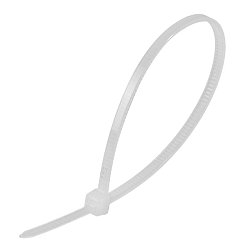 Хомут нейлоновый Вихрь ХН 2.5x150 Б, 100 шт.