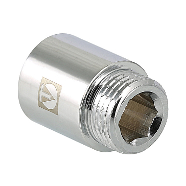 Изображение товара Удлинитель Valtec ВР 3/4" х 100мм (ХРОМ) VTr.198.C05100